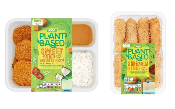 Asda unveils own label vegan range at ‘affordable’ prices