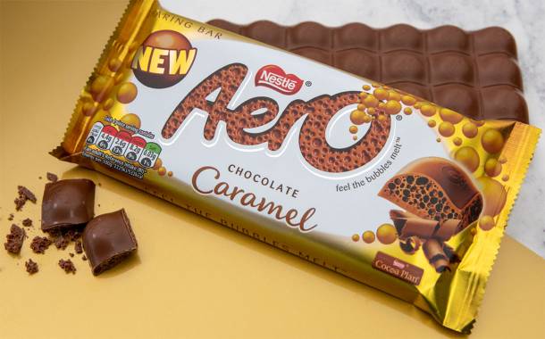 Nestlé to release caramel-flavoured Aero chocolate bar
