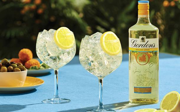 Diageo introduces Gordon’s Sicilian Lemon Distilled Gin