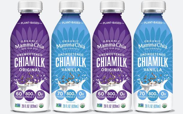 Mamma Chia unveils Chiamilk dairy-free milk alternatives