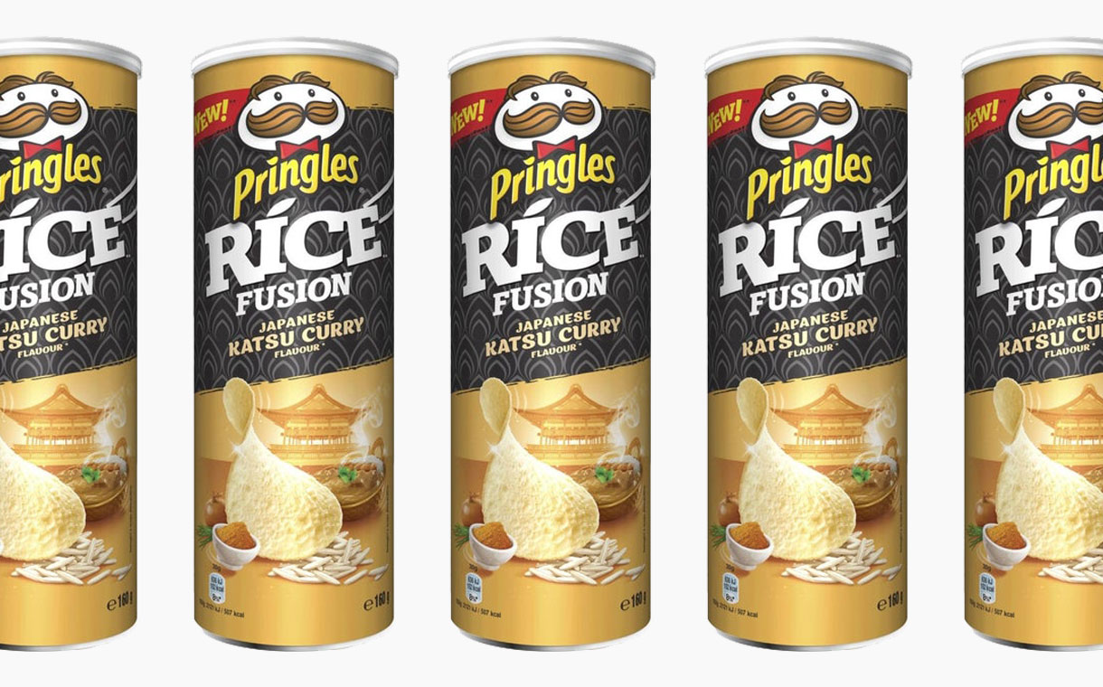 Pringles releases katsu curry-flavoured rice fusions product