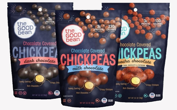 The Good Bean launches line of Chocolate Covered Chickpeas