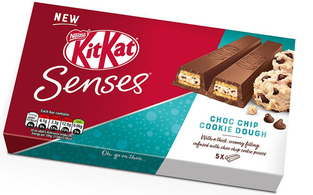 Nestlé invests £800,000 in two-finger KitKat Senses biscuit
