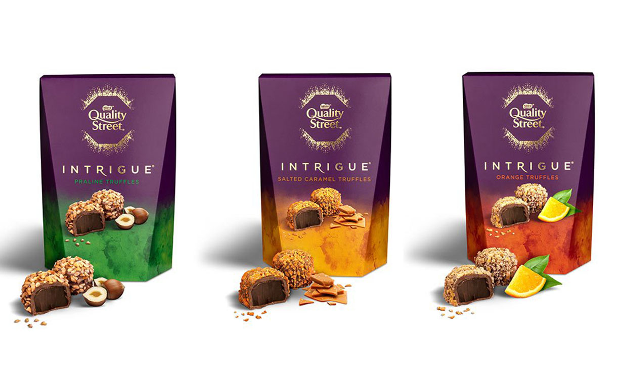 Nestlé unveils Quality Street chocolate truffles in UK