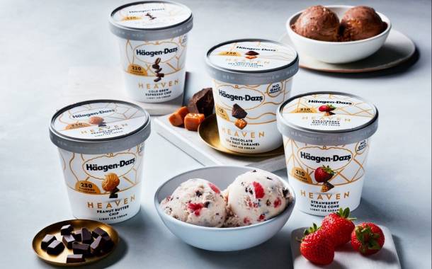 Häagen-Dazs launches Heaven low-calorie ice cream range