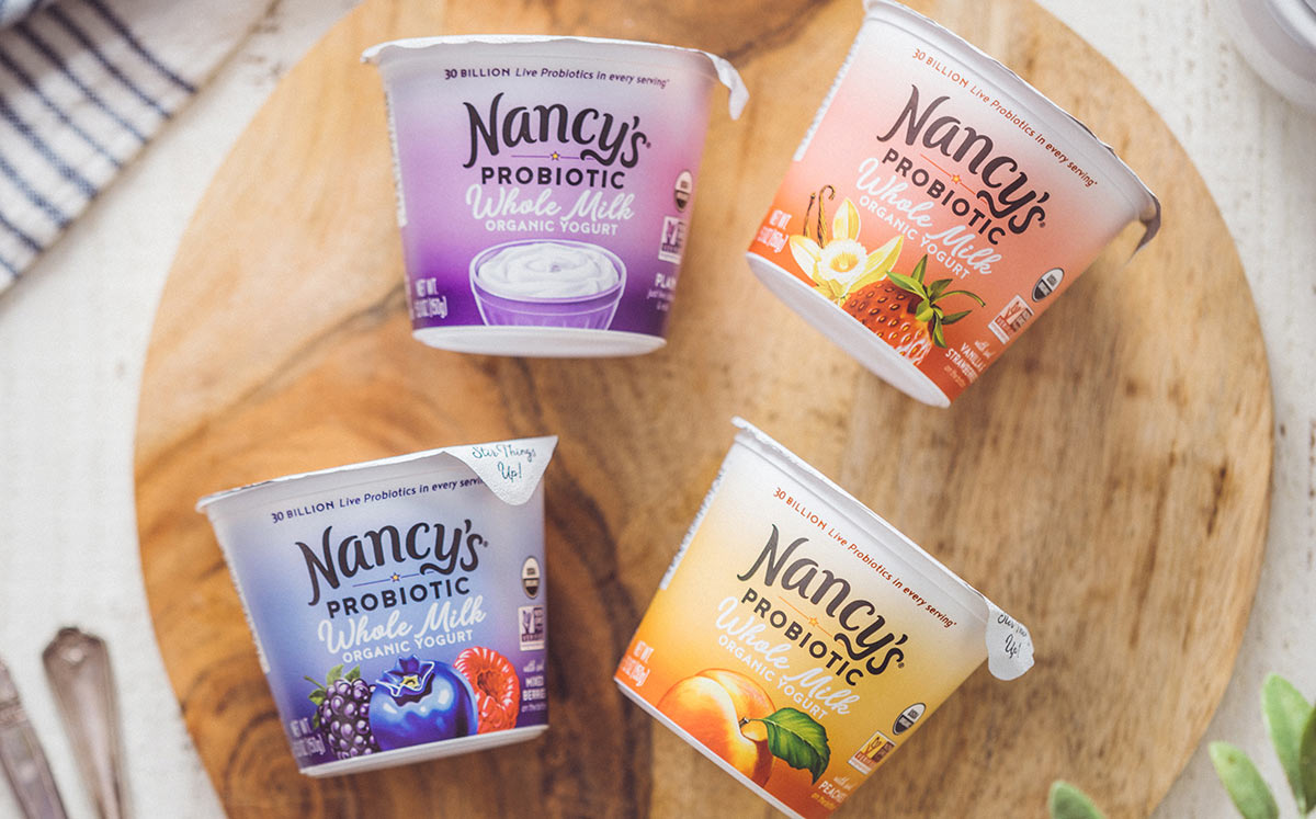 Nancy’s Probiotic Foods debuts new dairy and vegan yogurts