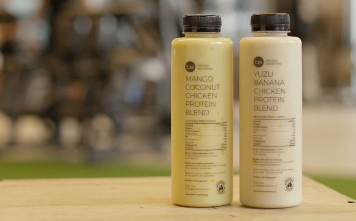 BE Protein Smoothies provides HPP chicken smoothies for fitness enthusiasts