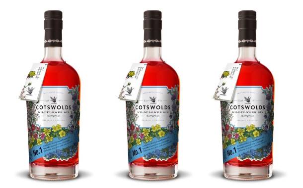 Cotswolds Distillery unveils new No.1 Wildflower Gin
