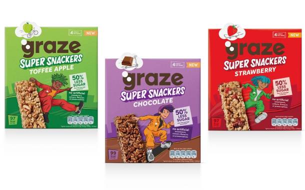 Graze debuts Super Snackers kids’ range in UK