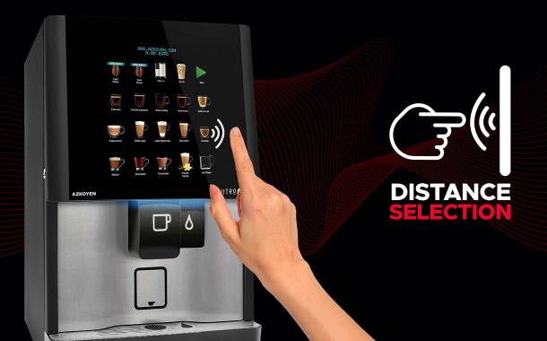 Azkoyen develops contactless Distance Selection Technology for vending