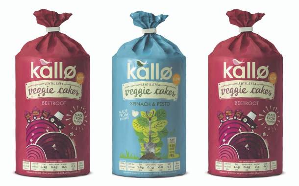 Kallø debuts new lentil and pea veggie cakes
