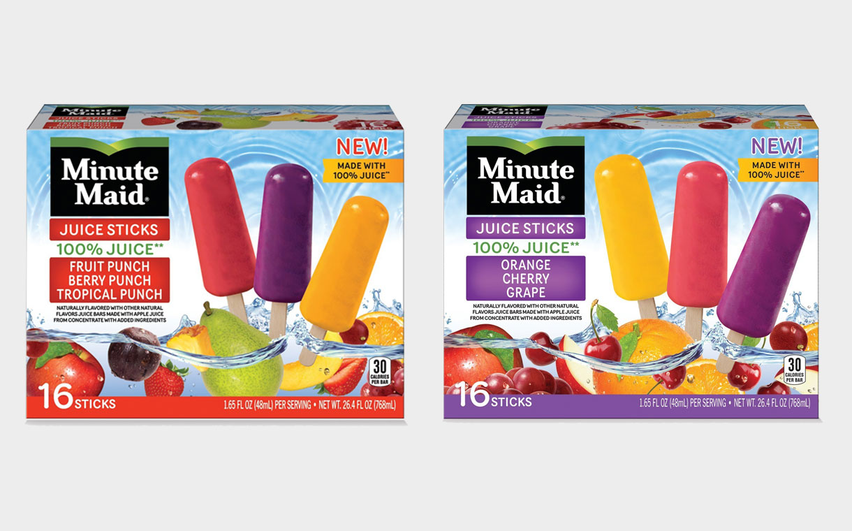 J J Snack Foods To Release Minute Maid Frozen Juice Sticks