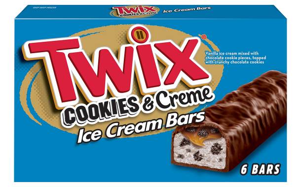Mars unveils new Twix Cookies & Creme Ice Cream Bars