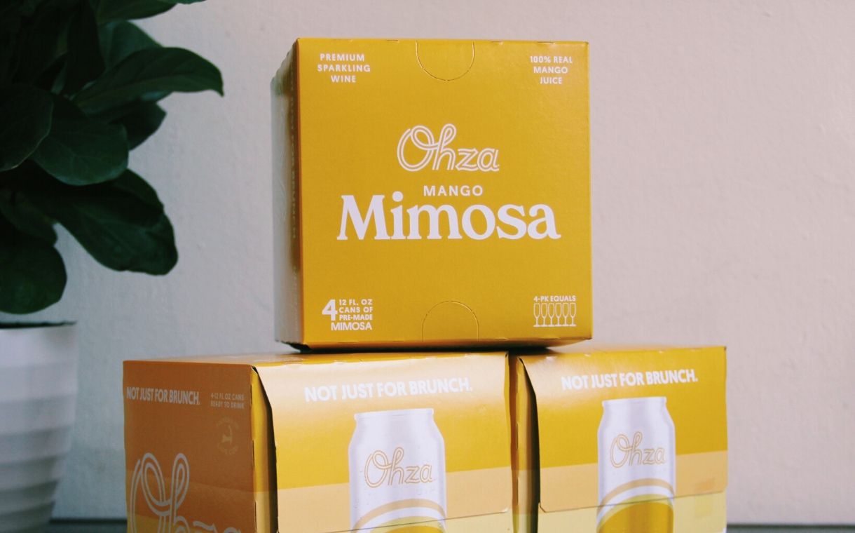 RTD mimosa producer Ohza closes seed financing round