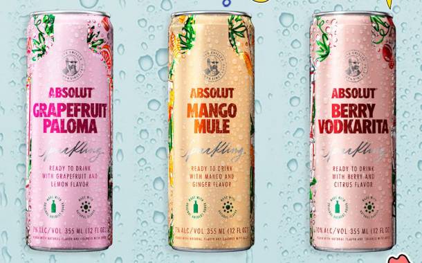 Absolut unveils line of RTD vodka sodas and cocktails