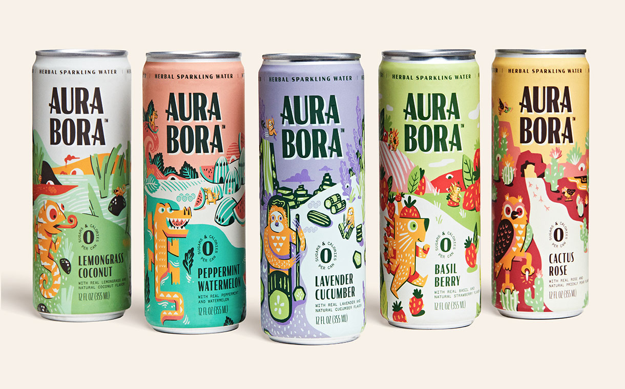Aura Bora launches range of herbal sparkling waters