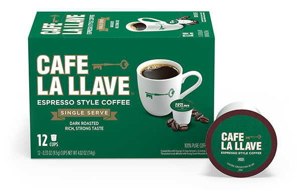 F. Gaviña & Sons releases Café La Llave K-Cup coffee pods