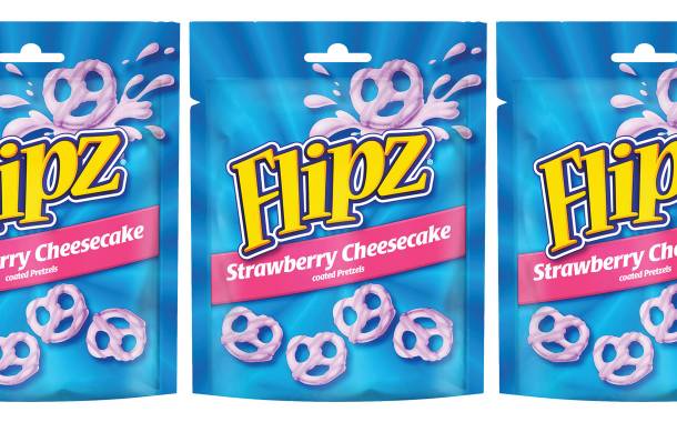 Pladis adds Strawberry Cheesecake flavour to its Flipz range