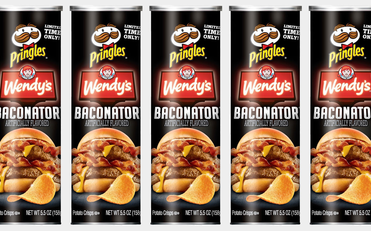 Kellogg partners with Wendy's to create Pringles Baconator flavour