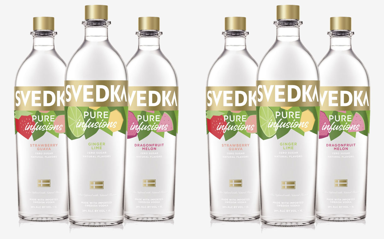 Svedka Vodka launches new range of vodka infusions