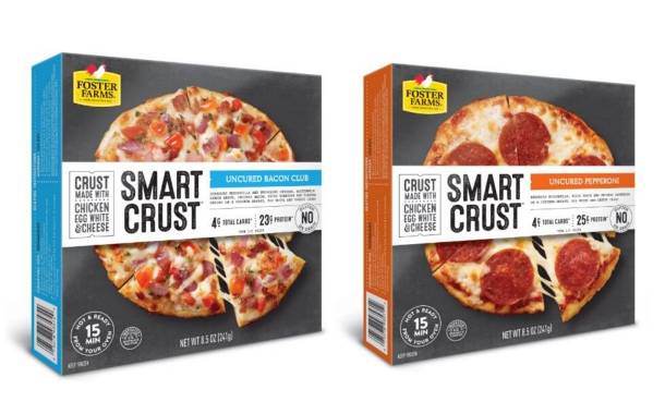 Foster Farms debuts Smart Crust frozen pizzas
