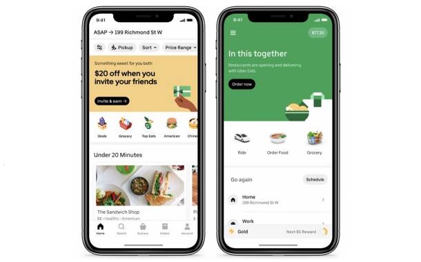 Uber launches on-demand grocery delivery service