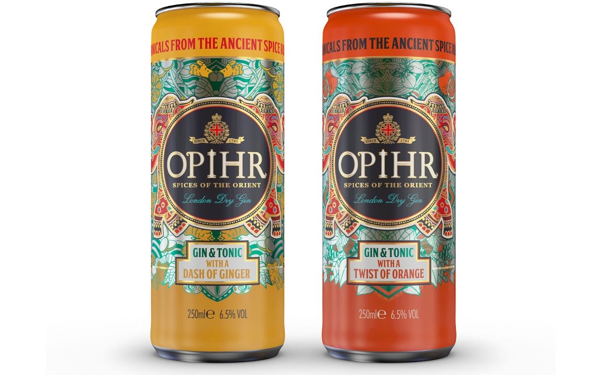 Opihr Gin to launch ready-to-drink canned format