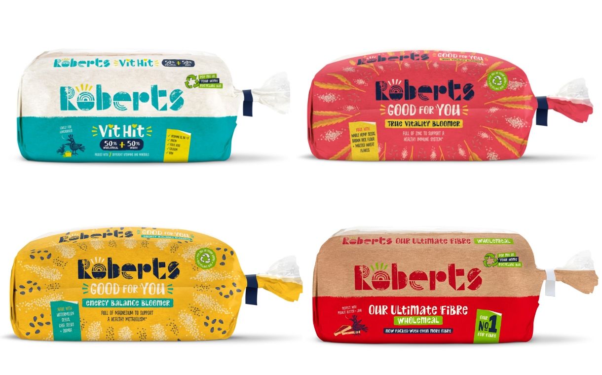 Roberts Bakery launches four new ‘healthy’ loaves in UK