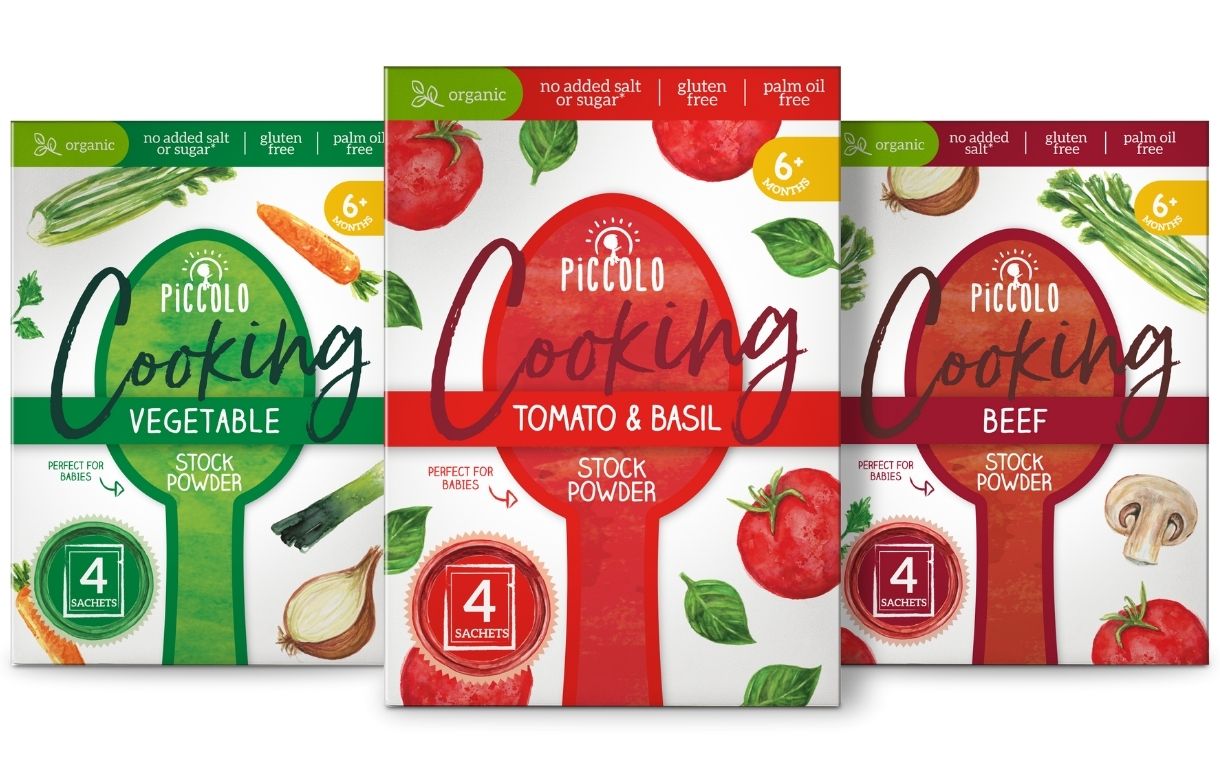 Piccolo unveils stock sachet with no added salt or sugar