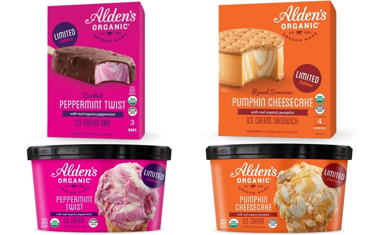 Alden’s Organic to launch limited-edition seasonal flavours