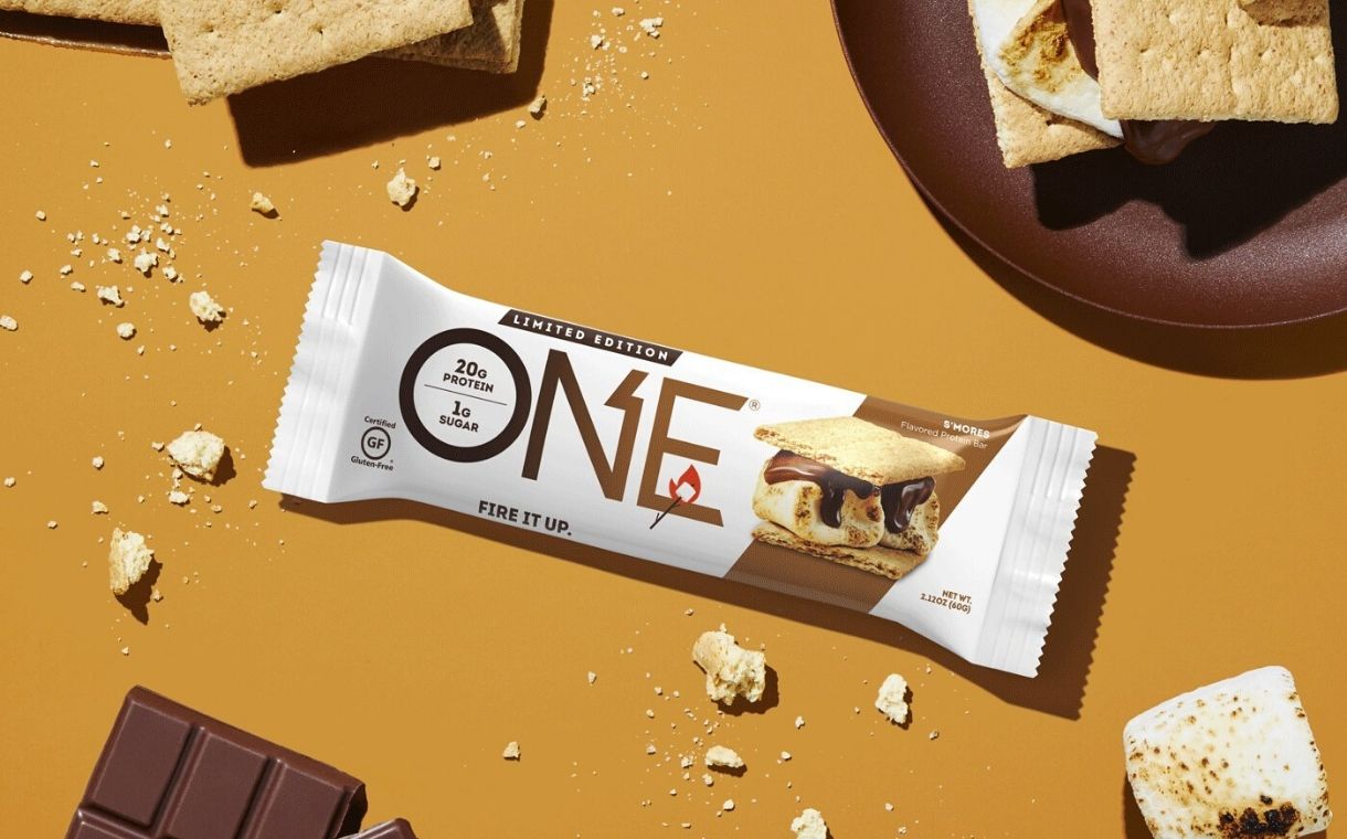 One Brands unveils limited edition S'mores protein bar