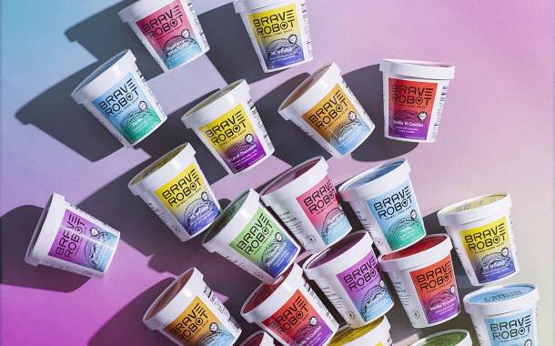 Brave Robot ice cream made with Perfect Day's animal-free protein