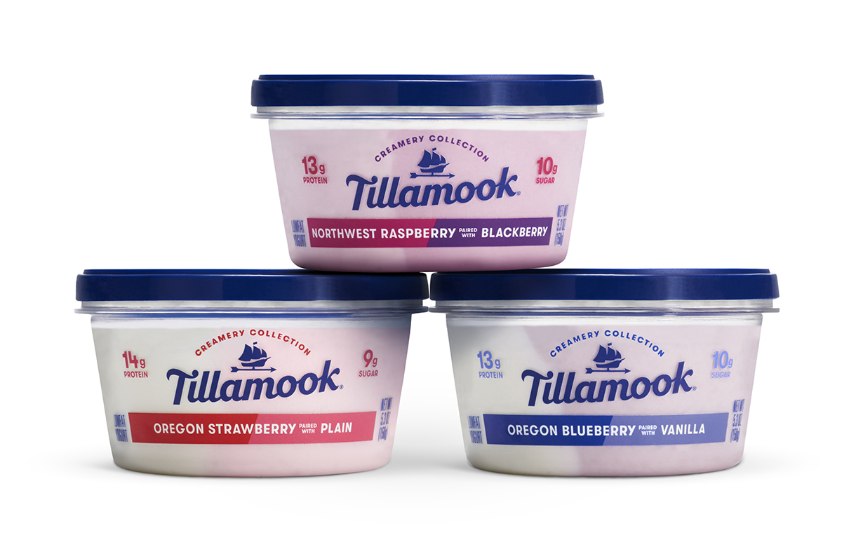 Tillamook debuts yogurts with two flavours per cup