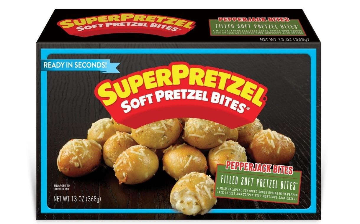 J&J Snack Foods debuts Superpretzel Filled Soft Pretzel Bites