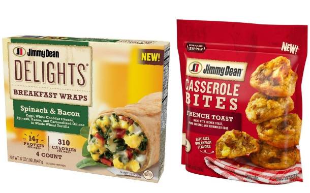 Jimmy Dean unveils new breakfast bites and wraps in US