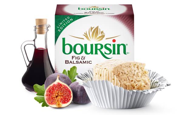 Bel Brands unveils new fig and balsamic Boursin cheese