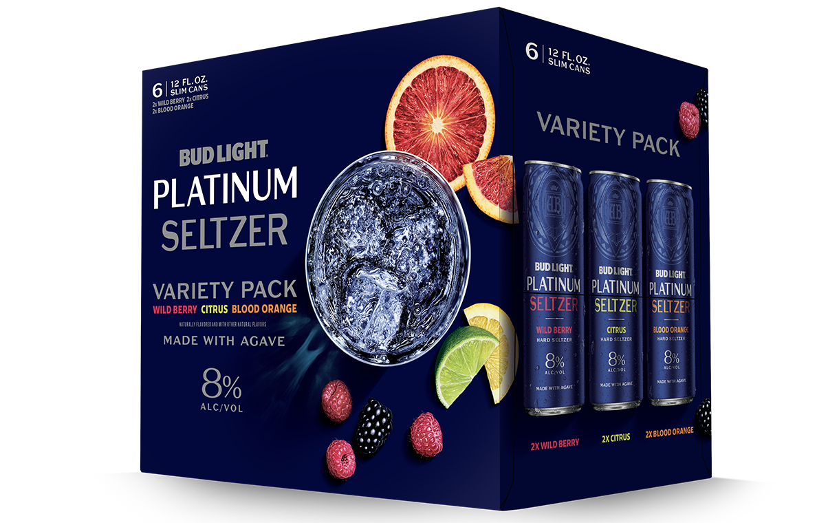 AB InBev unveils new Bud Light Platinum Seltzer range