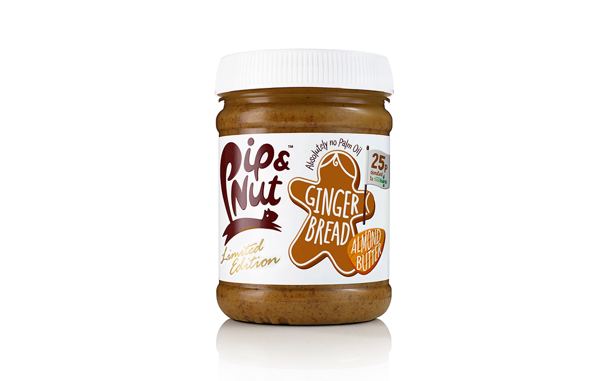 Pip & Nut launches limited edition Gingerbread Almond Butter
