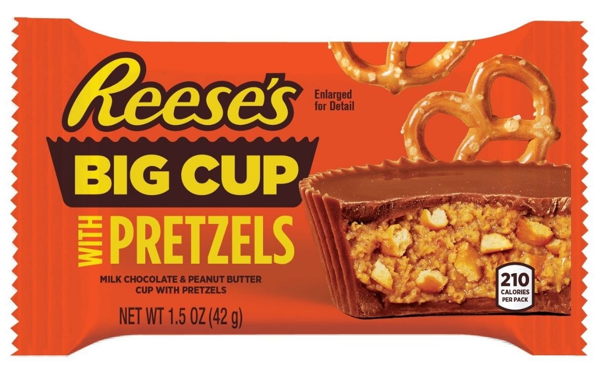 Hershey unveils pretzel-filled Reese's Cups in US