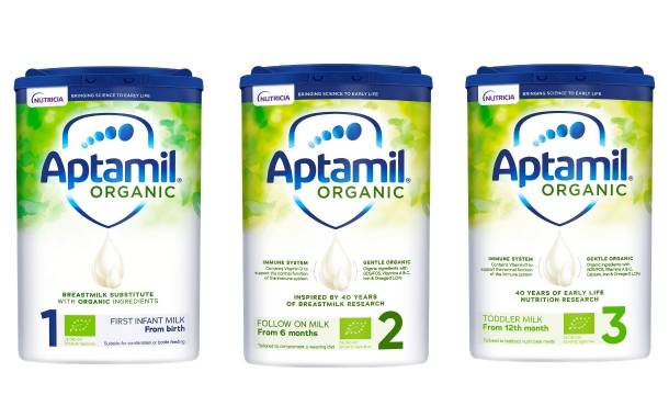 Danone's Aptamil brand debuts organic formula milk range