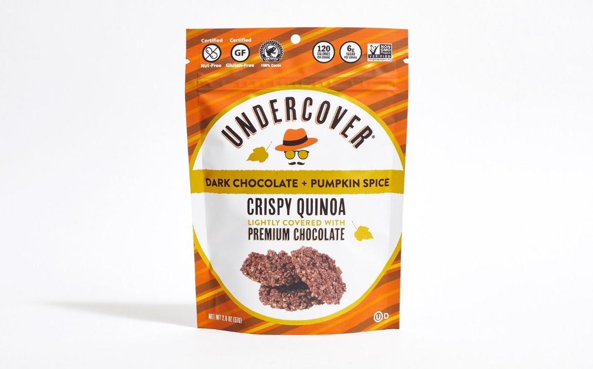 Undercover Snacks unveils seasonal dark chocolate and pumpkin spice flavour