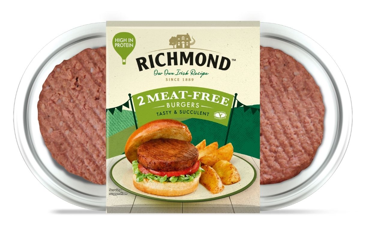 Richmond launches Meat-Free Burgers in UK