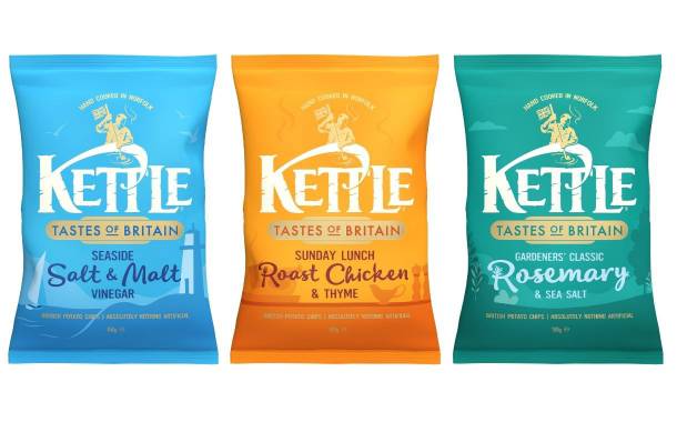 Kettle Chips launches Tastes of Britain range in UK