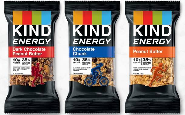 Kind launches new energy bar range in US