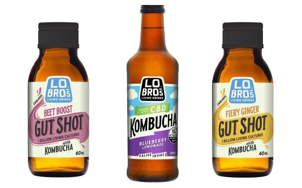 Lo Bros launches CBD kombucha and gut shots in UK
