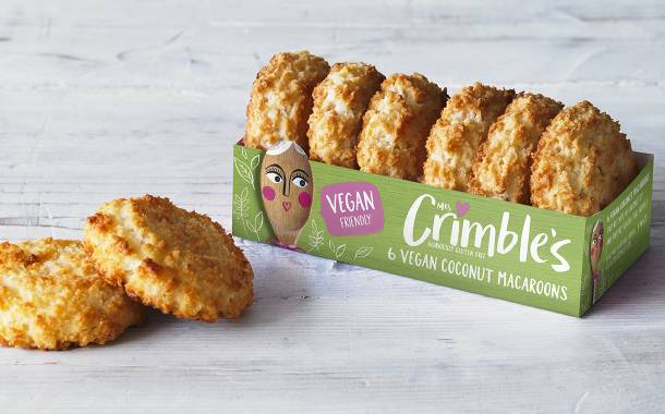 Wessanen UK adds coconut macaroons to Mrs Crimble’s vegan range