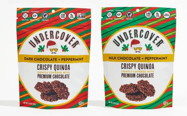 Undercover Snacks unveils new seasonal peppermint flavours