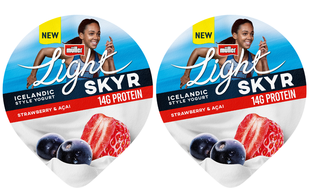 Müller expands skyr offering with new fat-free yogurt