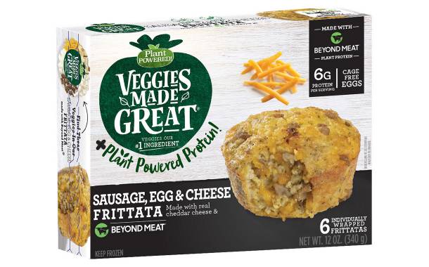 Veggies Made Great unveils frittatas made with Beyond Meat