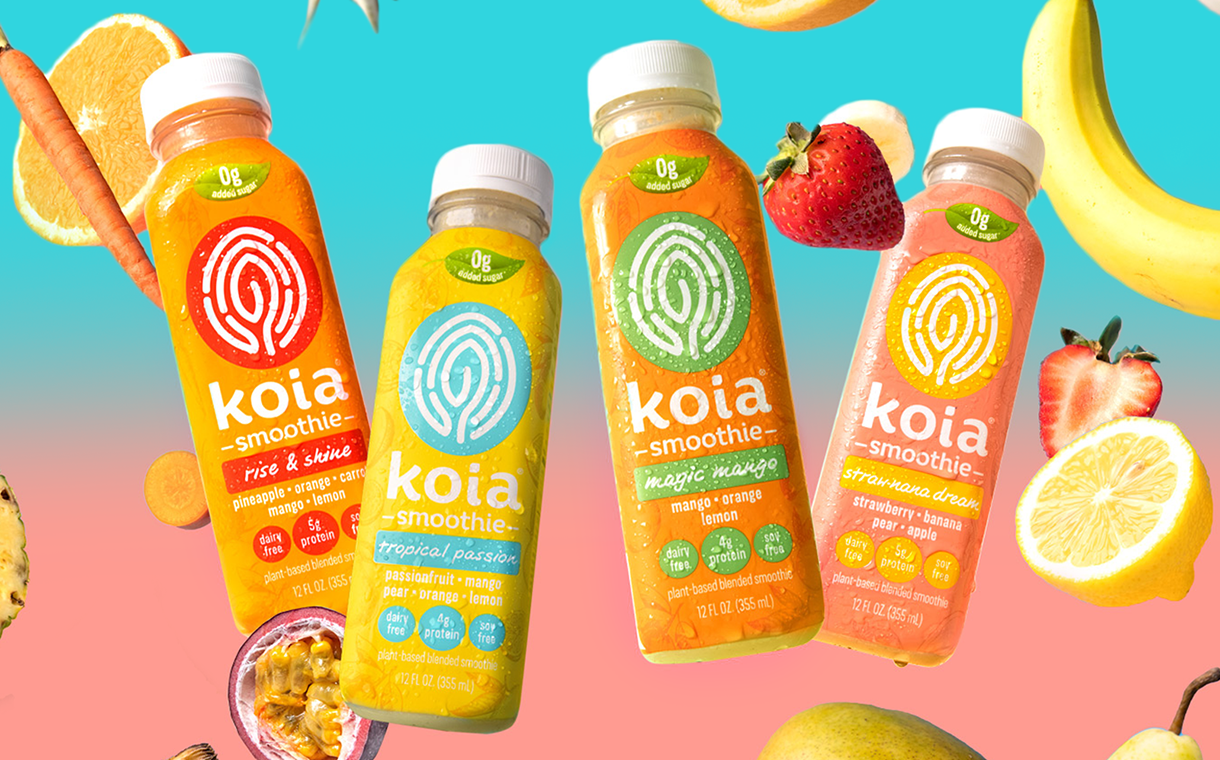 Koia launches line of zero-added-sugar smoothies